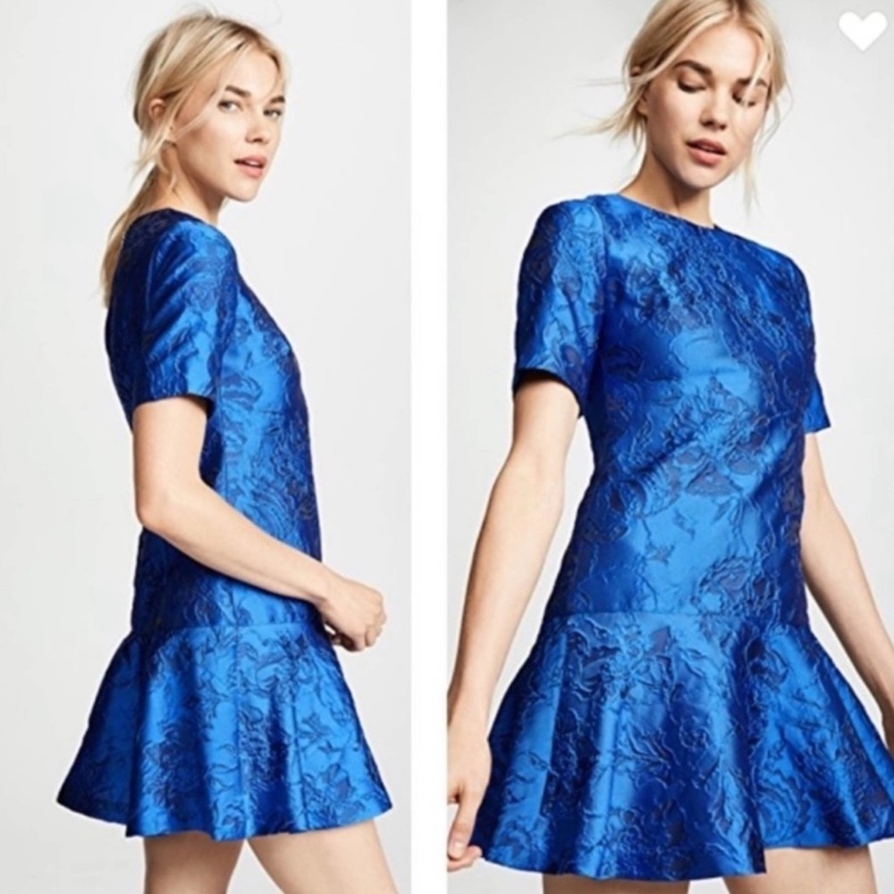 Alice + Olivia | Esther
Ruffle Hem Mini Dress